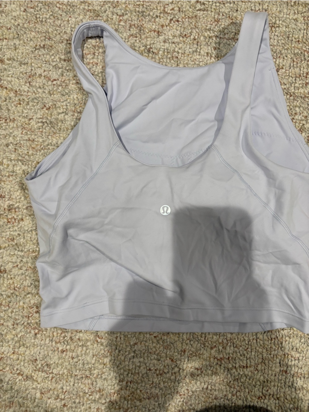 lululemon athletica Light Lavender Scoop-Back Sports Bra